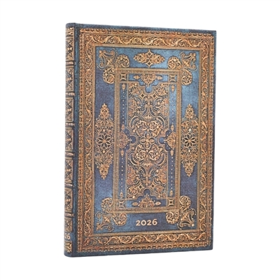 12 Mois 2026 Luxe Bleu Mini...