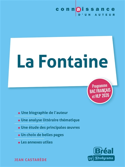 La Fontaine : bac de français et HLP 2026
