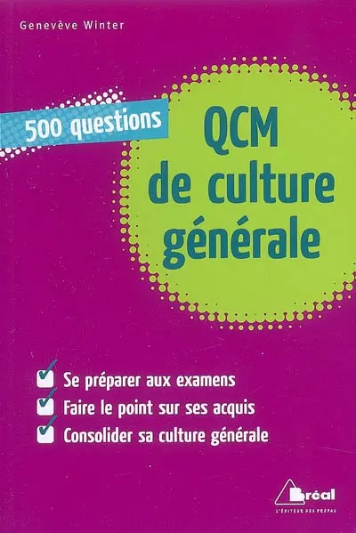 QCM de culture générale : 500 questions