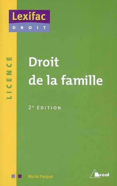 Droit de la famille : licence