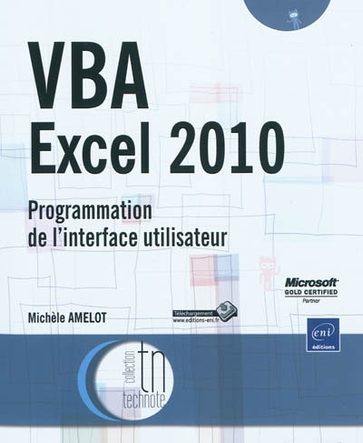 VBA Excel 2010 : programmation de l'interface utilisateur
