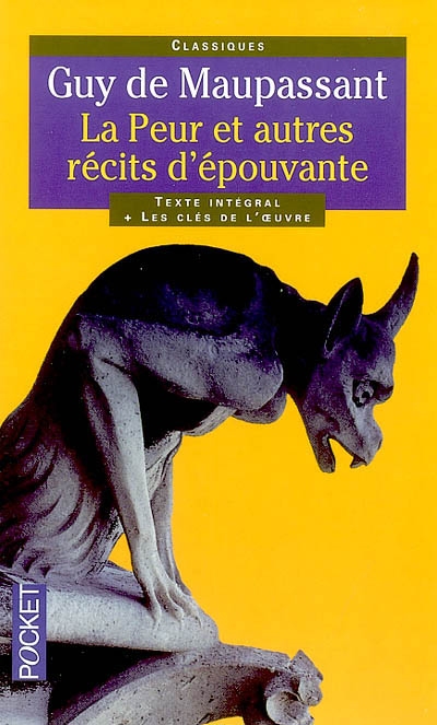 la peur et autre récits d'épouvante