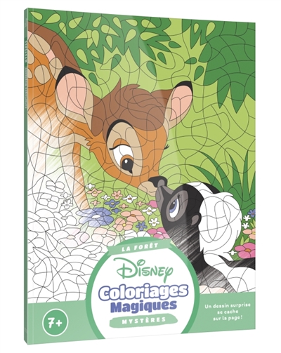 DISNEY : Coloriages Magiques : Mystères - La forêt