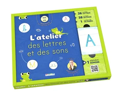L'atelier des lettres et des sons, MS, GS : premiers pas vers la lecture et l'écriture