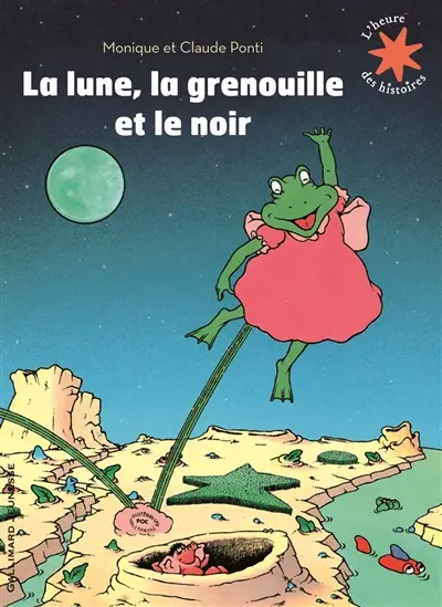 La lune, la grenouille et le noir