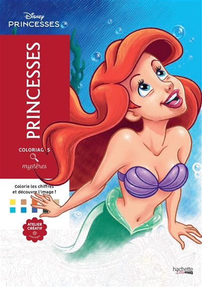 Disney princesses : coloriages mystères