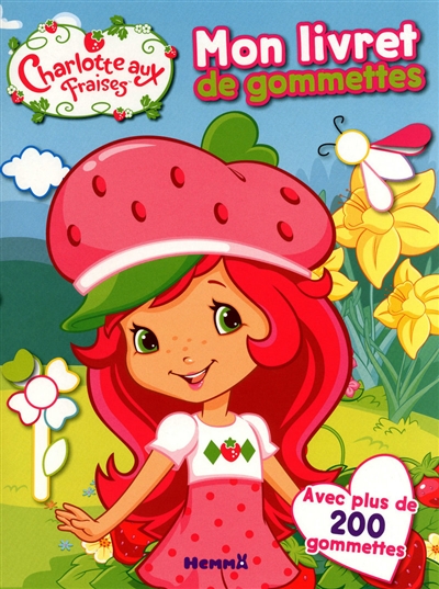 Charlotte aux fraises, mon livret de gommettes