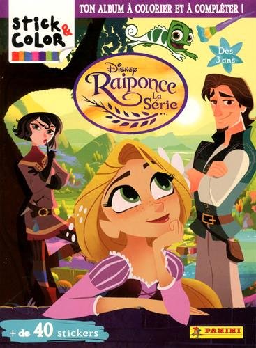 Disney Raiponce : la série : ton album à colorier et à compléter !