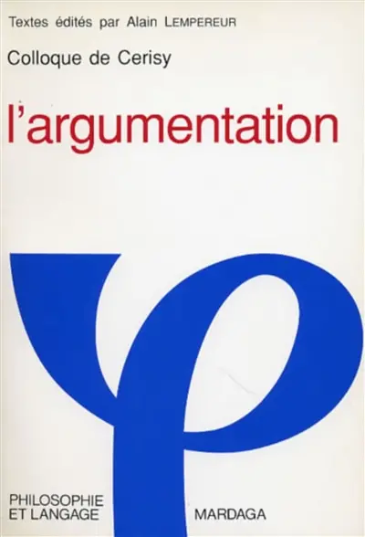 L'Argumentation