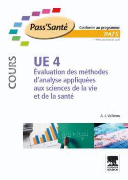 UE4 Evaluation des méthodes d'analyses appliquées aux sciences de la vie et de la santé : cours