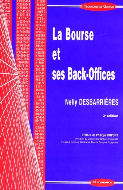 La Bourse et ses back-offices