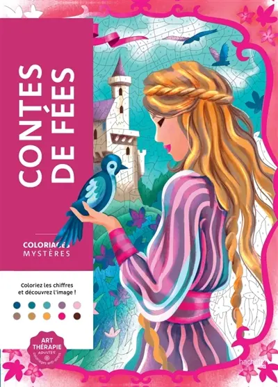 Coloriages mystères : Contes de fées