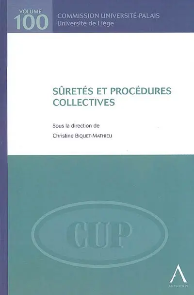 Sûretés et procédures collectives