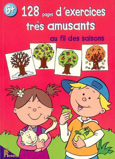 128 pages d'exercices très amusants au fil des saisons