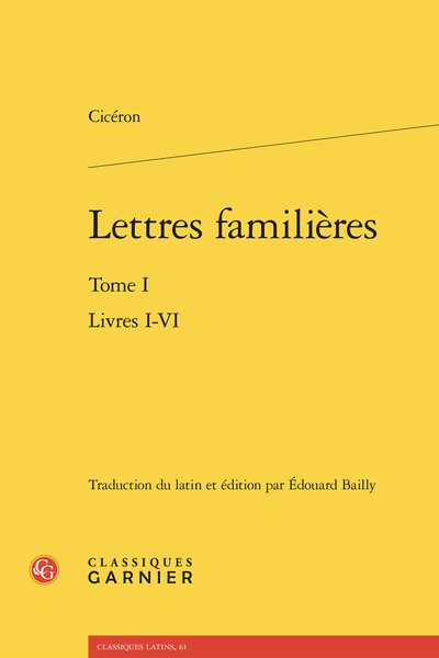 Lettres familières. Vol. 1....