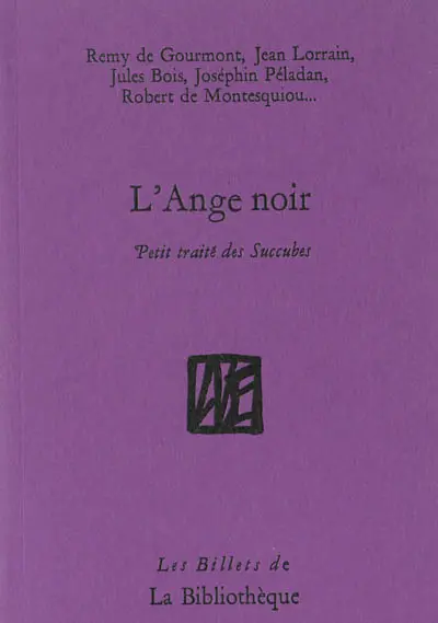 L'ange noir : petit traité des succubes