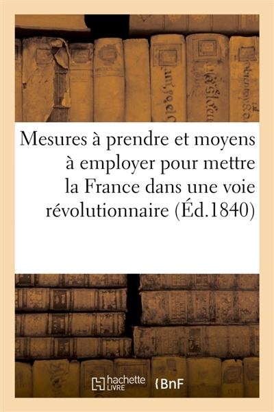 Mesures à prendre et les...
