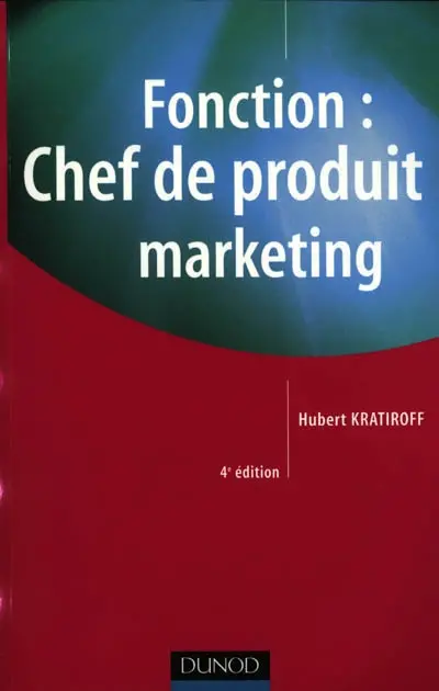 Fonction chef de produit marketing