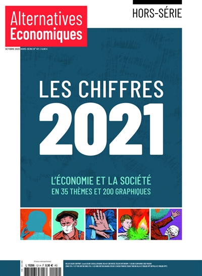 Alternatives économiques, hors-série, n° 121. Les chiffres 2021 : l'économie et la société en 35 thèmes et 200 graphiques