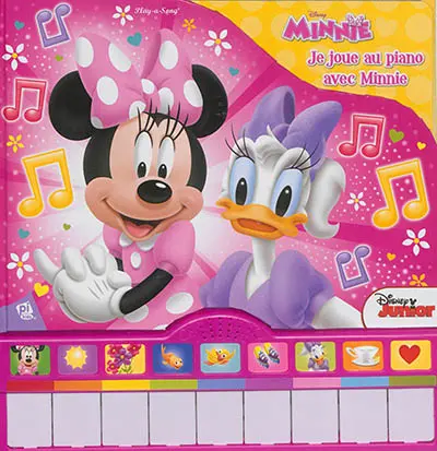 Je joue au piano avec Minnie