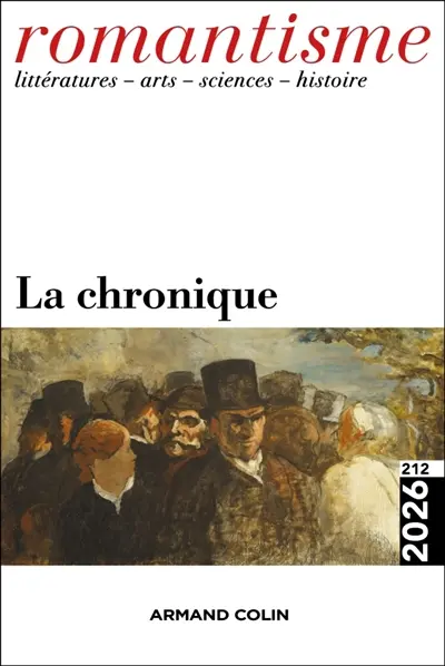 Romantisme, n° 212. La chronique