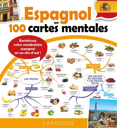 L'espagnol en 100 cartes mentales : enrichissez votre vocabulaire espagnol en un clin d'oeil ! L'espagnol en 100 cartes mentales : enrichissez votre vocabulaire espagnol en un clin d'oeil !