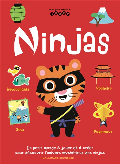 Ninjas : un petit monde à jouer et à créer pour découvrir l'univers mystérieux des ninjas