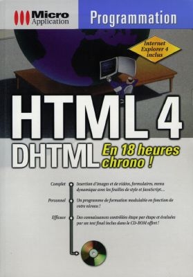 HTML 4 en 18 heures chrono !