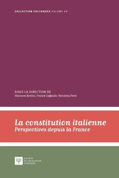 La constitution italienne : perspectives depuis la France