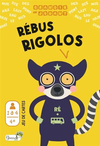 Rébus rigolos : grandir en jouant
