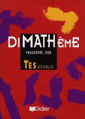 Math, TES spécialité : programme 1998