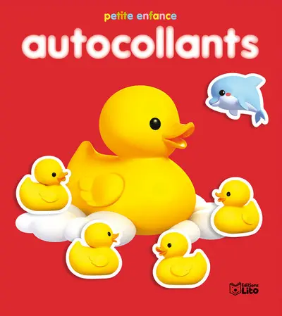 Autocollants petite enfance : canard