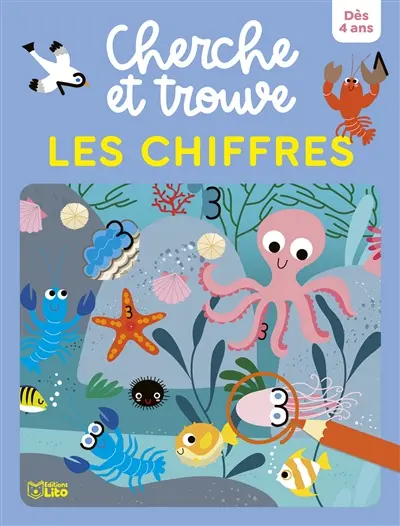 Les chiffres : cherche et trouve : dès 4 ans