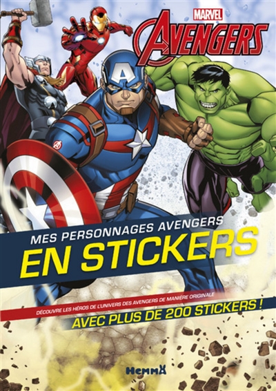 Avengers : mes personnages Avengers en stickers