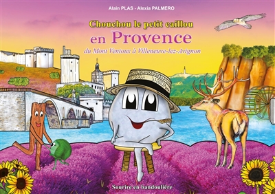 Chouchou le petit caillou en Provence : du mont Ventoux à Villeneuve-lez-Avignon