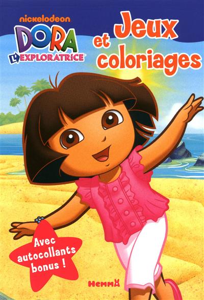 Dora l'exploratrice : jeux et coloriages