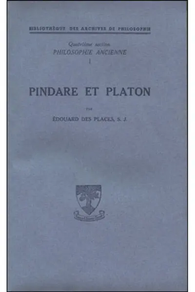 Pindare et Platon
