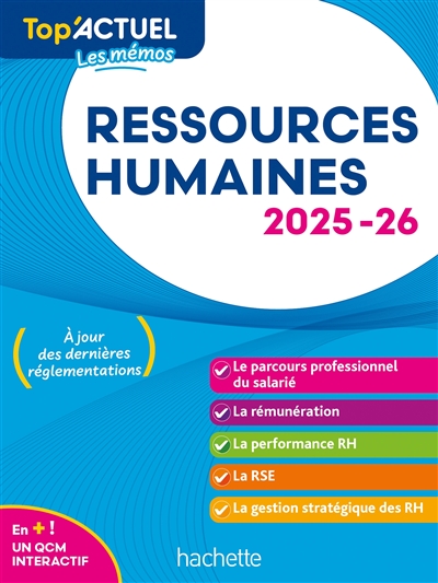 Ressources humaines (RH) : 2025-2026