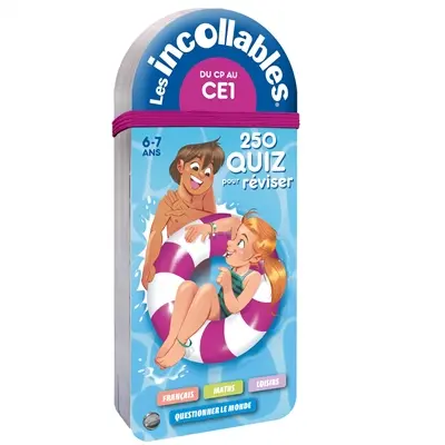 250 quiz pour réviser : du CP au CE1, 6-7 ans