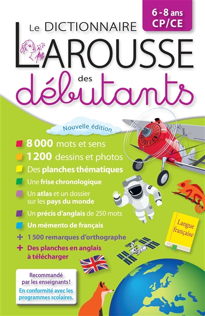 Larousse dictionnaire des débutants 6/8 ans Cp/ce