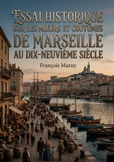 Essai historique sur les moeurs et coutumes de Marseille au dix-neuvième siècle : Une exploration des traditions et du quotidien à Marseille au XIXe siècle, offrant un aperçu des habitants et de leur culture.