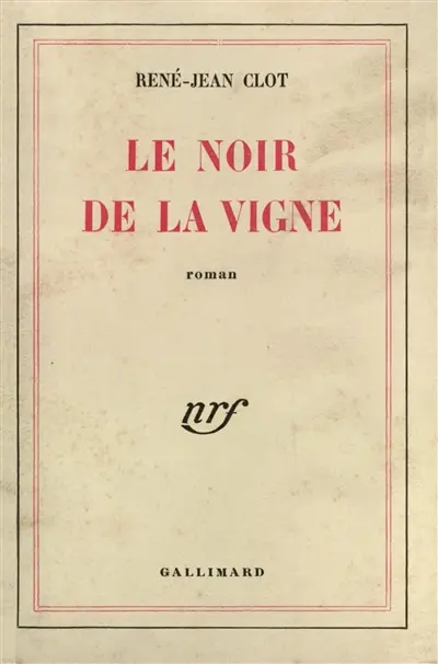 Le noir de la vigne