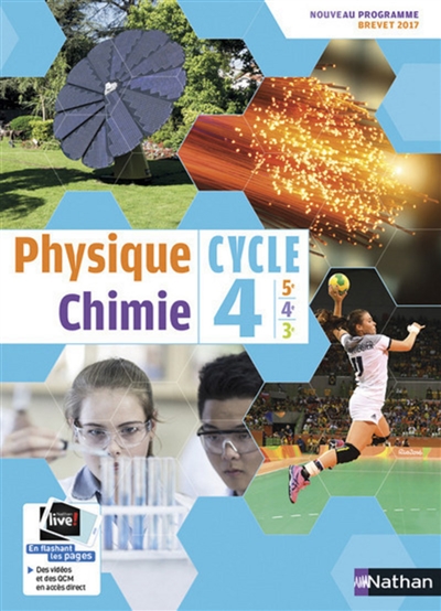 Physique chimie cycle 4, 5e, 4e, 3e : nouveau programme, brevet 2017