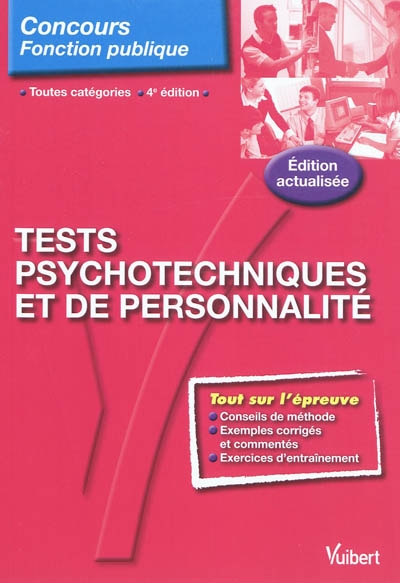Tests psychotechniques et de personnalité : toutes catégories
