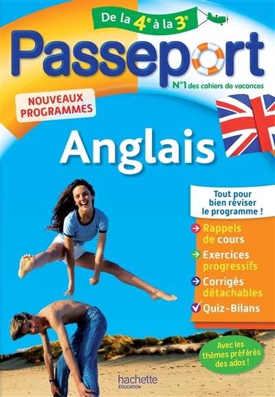 Passeport anglais, de la 4e à la 3e : nouveaux programmes