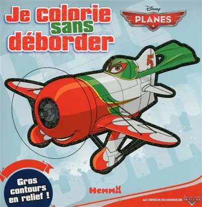 Planes, je colorie sans déborder