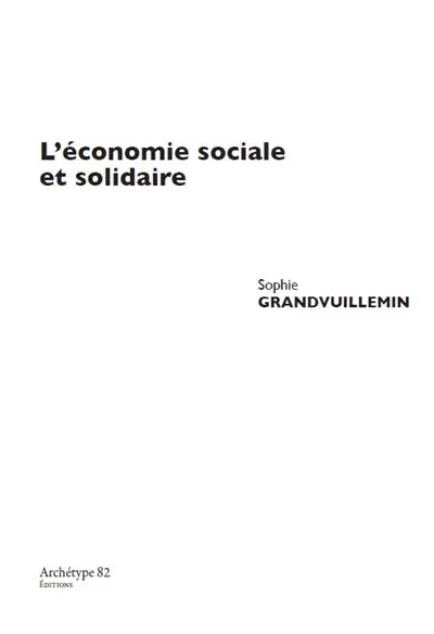 L'économie sociale et solidaire