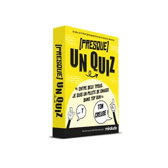 (Presque) un quiz