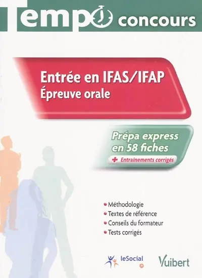 Entrée en IFAS-IFAP : épreuve orale