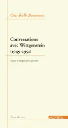 Conversations avec Wittgenstein : 1949-1951